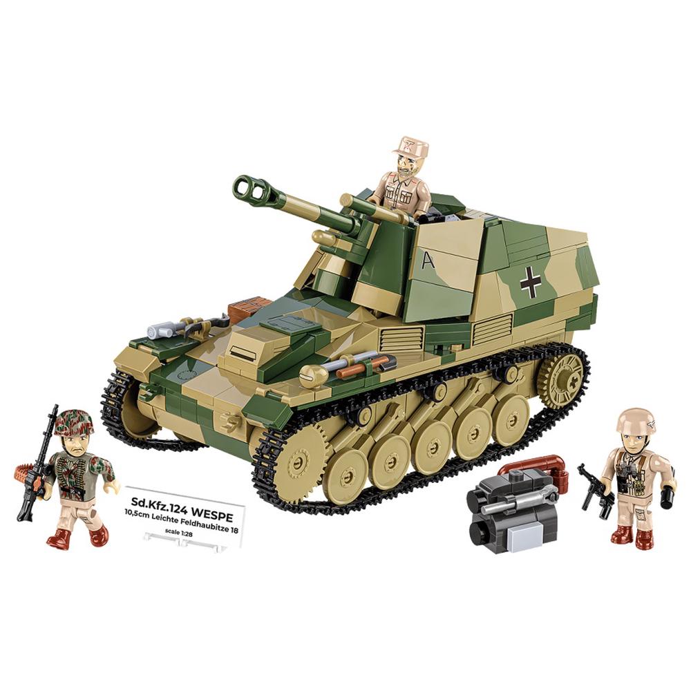 Cobi WW2 - Sd.Kfz.124 Wespe Exclusive, 860 Pieces by Cobi - ISBN: 5902251025984