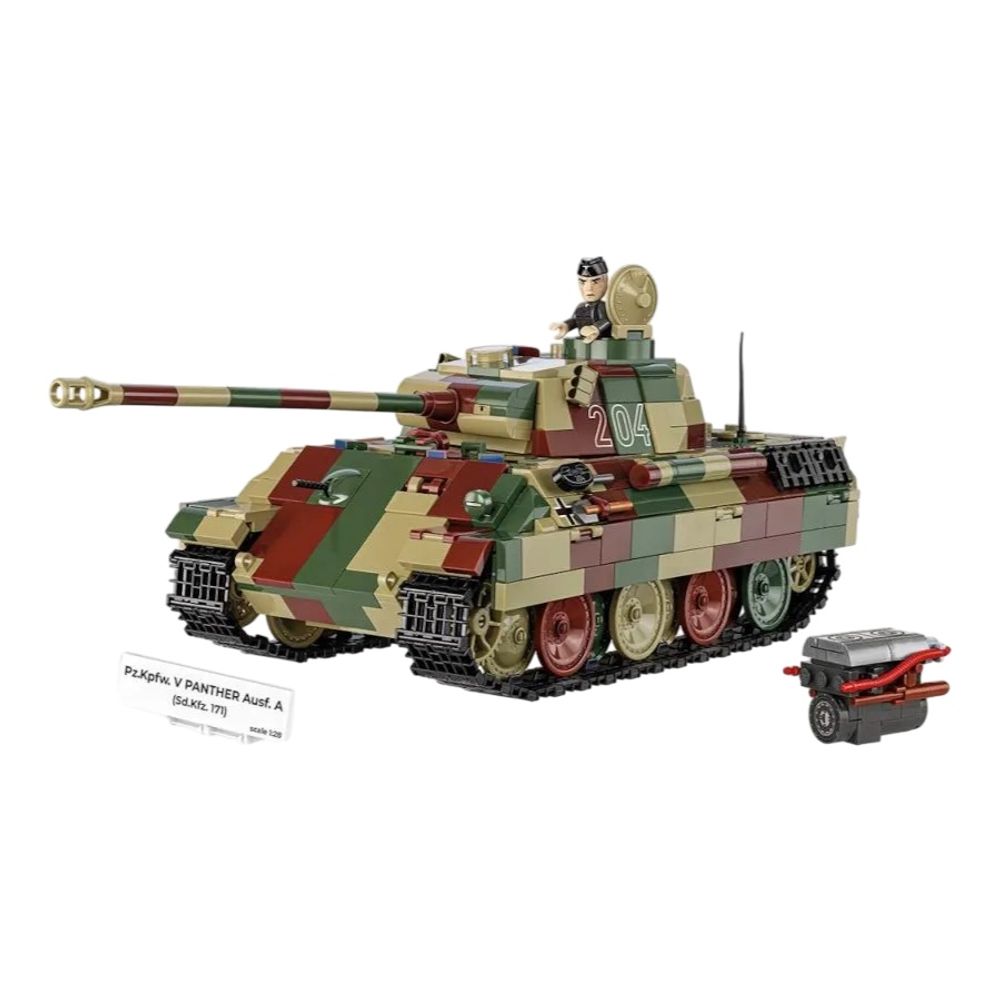 Cobi WW2 - Panzer V Panther Ausf. A, 1150 Pieces by Cobi - ISBN: 5902251026547