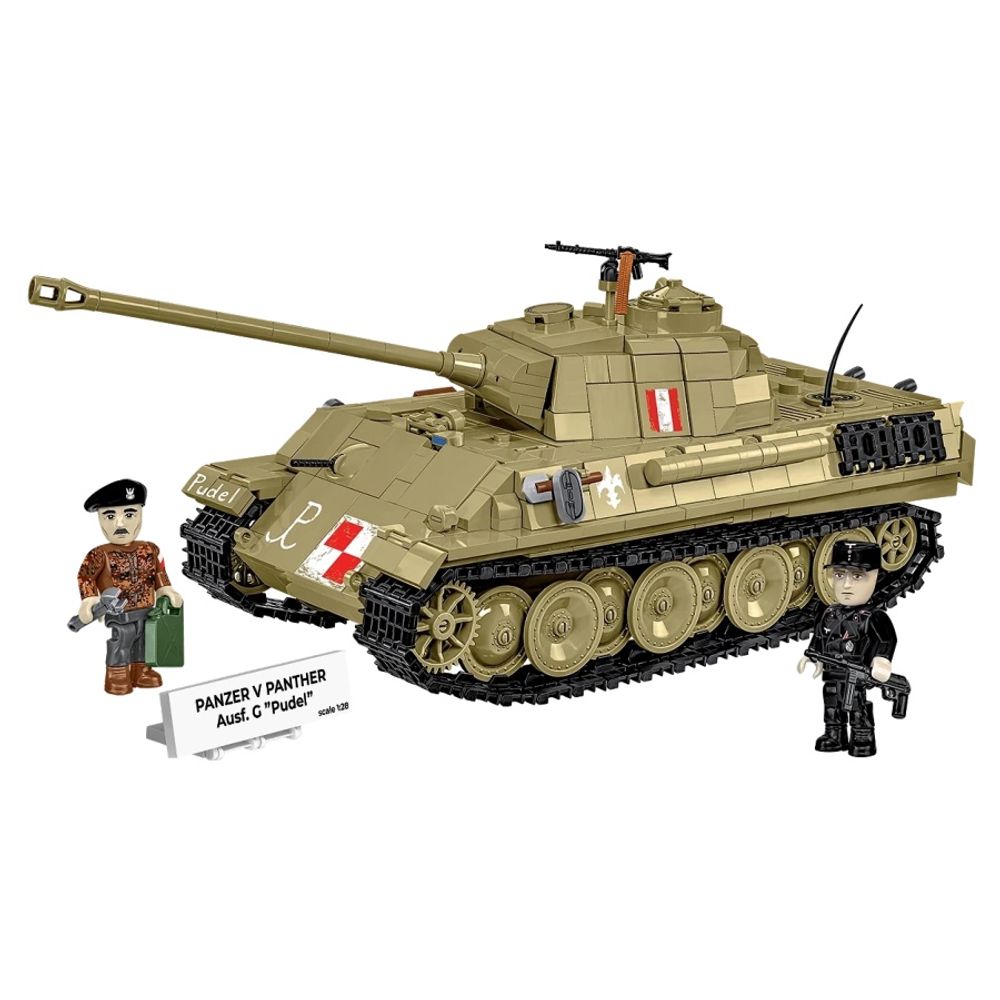 Cobi WW2 - Panzer V Panther Ausf. G "Pudel", 1133 Pieces by Cobi - ISBN: 5902251026554