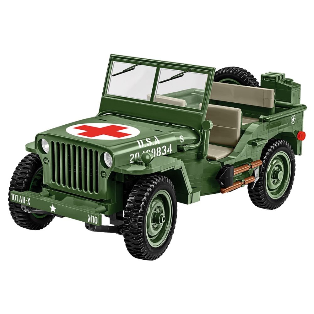 Cobi WW2 - Willys Medical MB, 1131 Pieces by Cobi - ISBN: 5902251028060