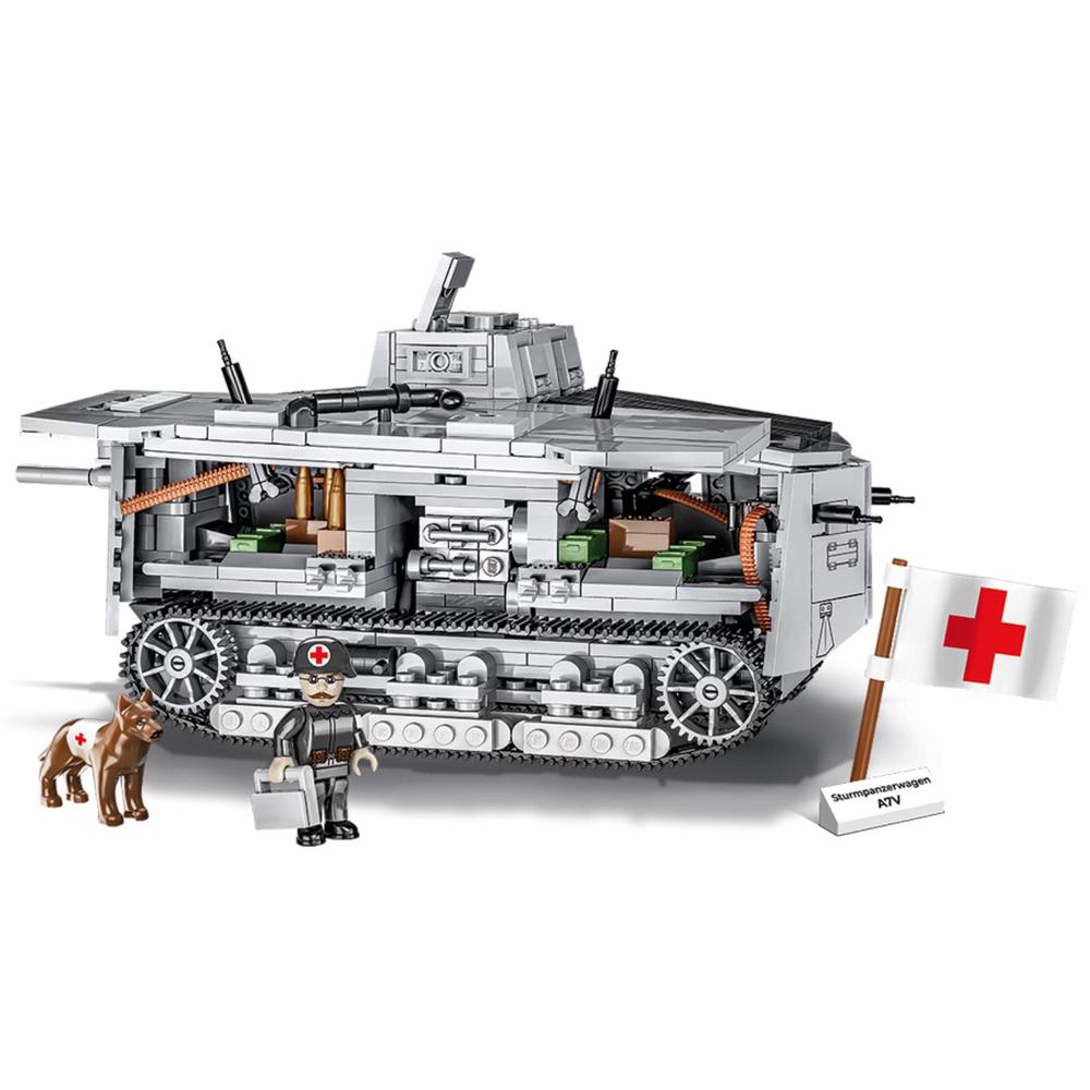 Great War - Sturmpanzerwagen A7V, 840 Pieces, 5902251029890