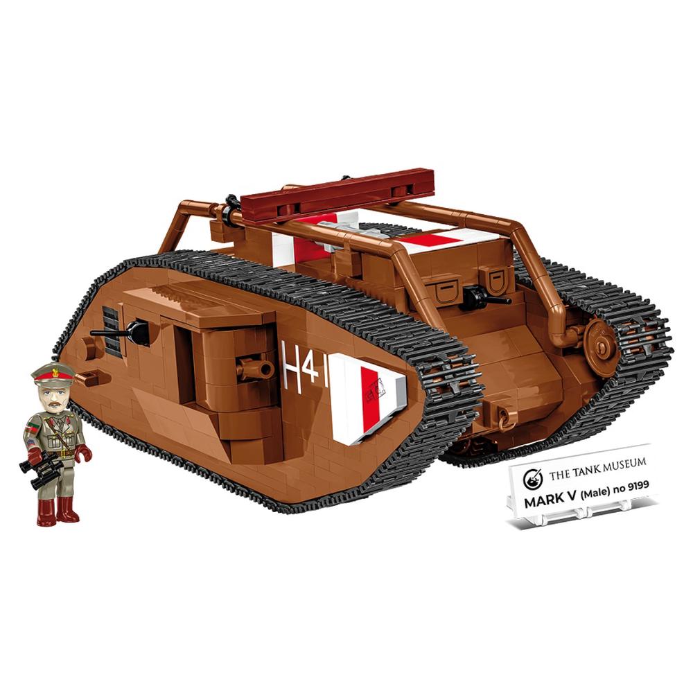 Cobi Great War - Mark V Tank, Male N.9199, 848 Pieces by Cobi - ISBN: 5902251029951