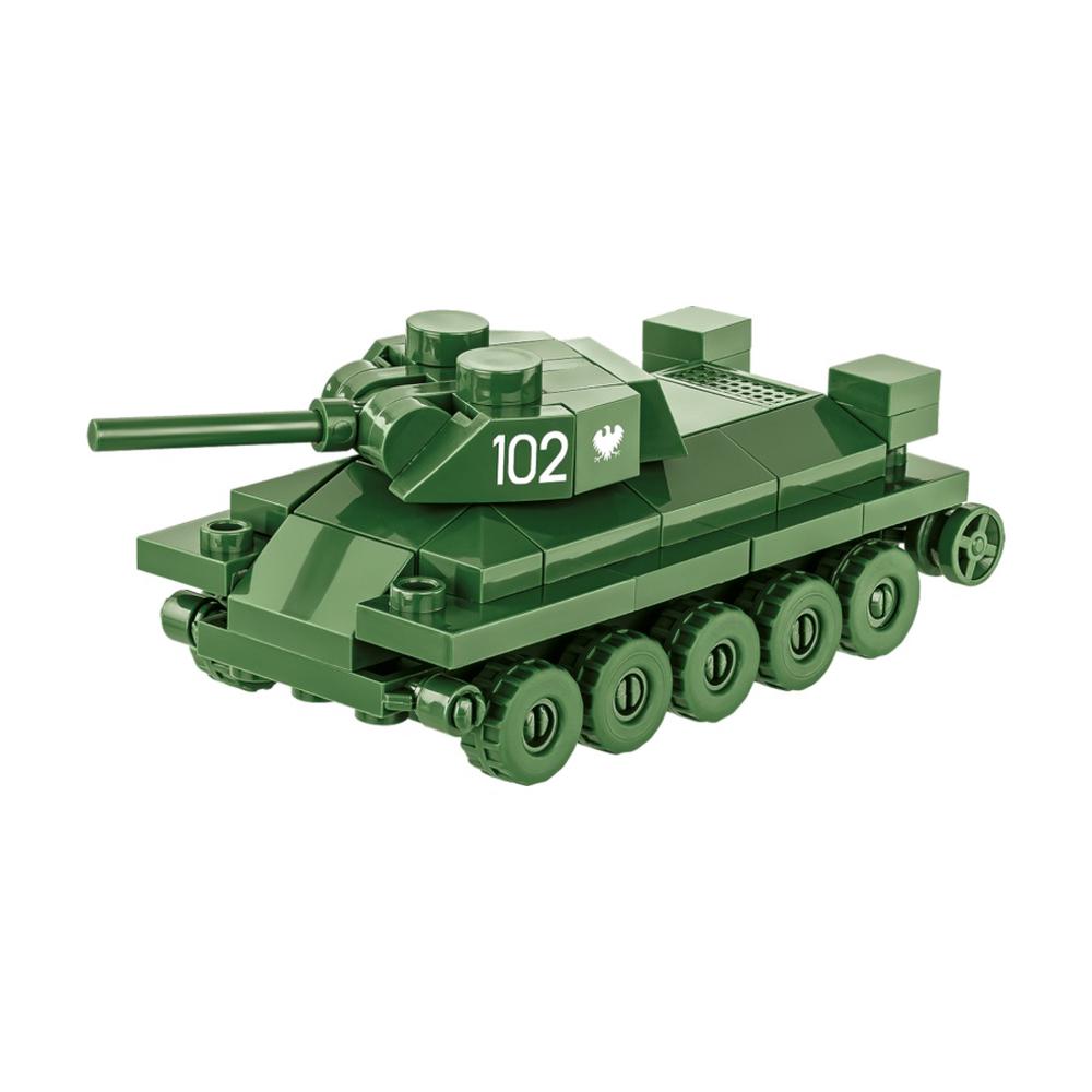 WW2 - T-34/76 Tank Construction Blocks, 101 Pieces, 5902251030889