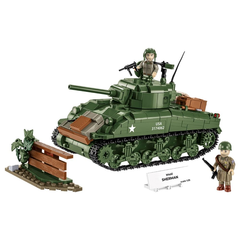 Cobi WW2 - M4A1 Sherman, 663 Pieces by Cobi - ISBN: 5902251031268