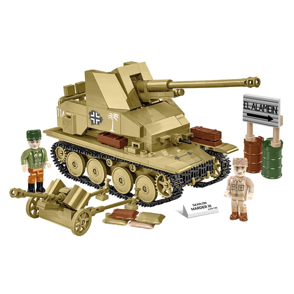 Cobi WW2 - Sd.Kfz.139 Marder III, 486 Pieces by Cobi - ISBN: 5902251031312