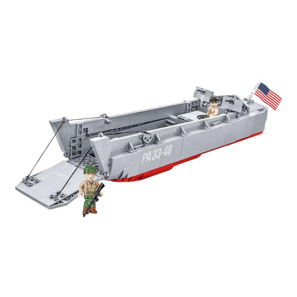 WW2 - LCVP Higgins Boat, 715 Pieces, 5902251048495