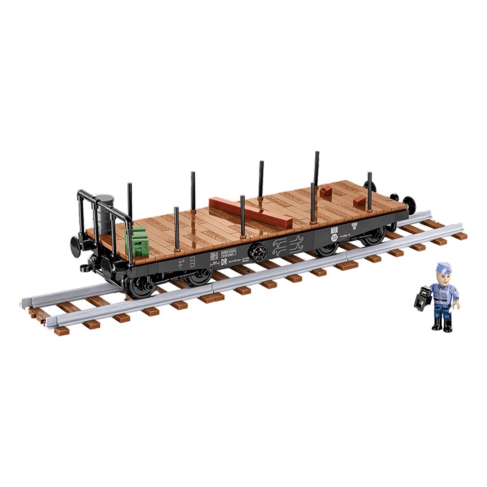 Trains - Schwerer Plattwormwagen Type Ssys, 424 Pieces, 5902251062842