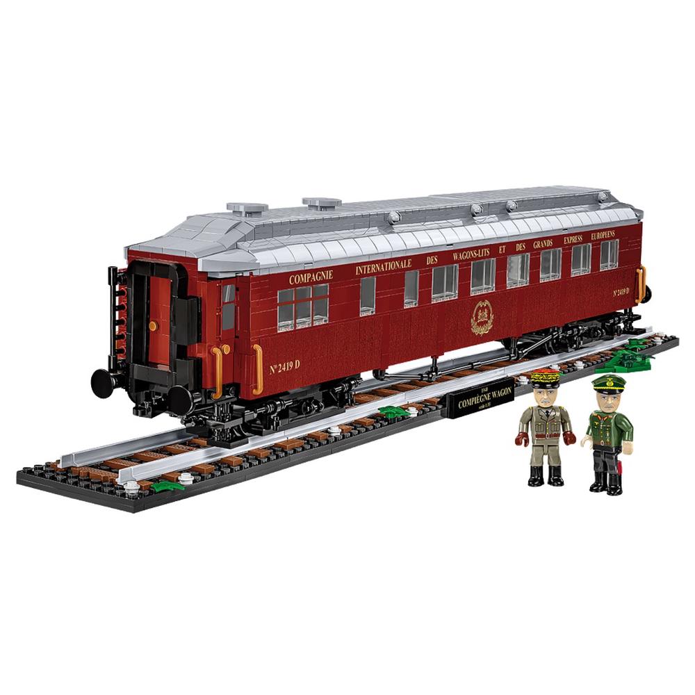 Cobi Trains - 1940 Compiegne Wagon, 2001 Pieces, 5902251062897