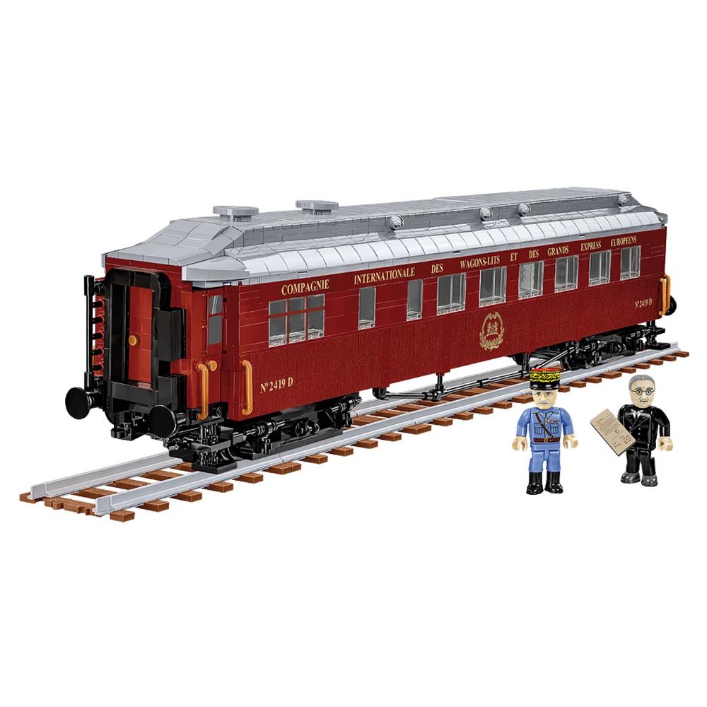 Cobi Trains - 1918 Compiegne Wagon, 1927 Pieces, 5902251062910