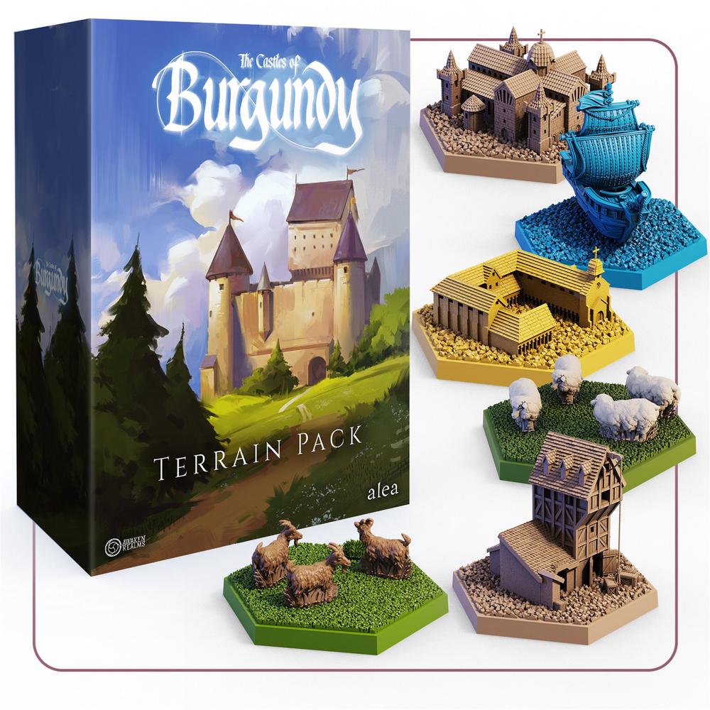 Castles of Burgundy Special Edition 3D (Terrain Pack), 5904689270899