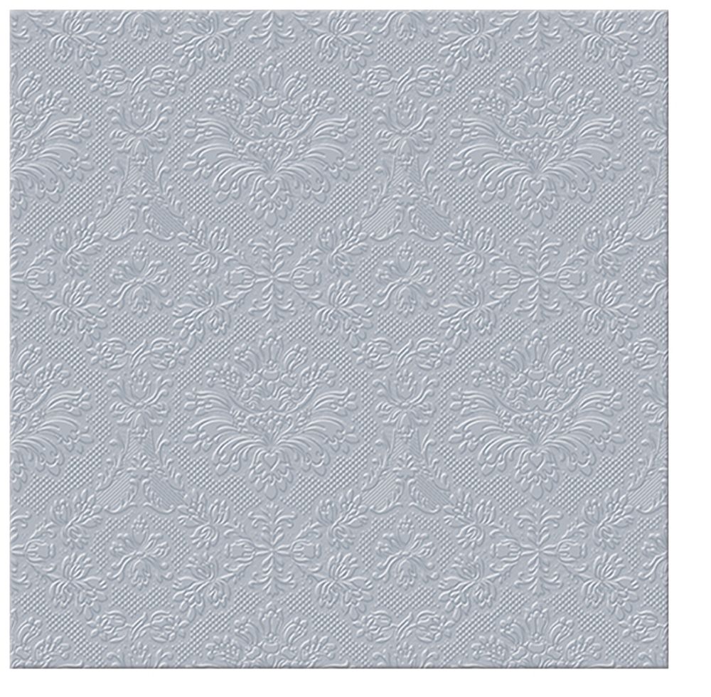 PAW Lunch Napkin (Inspiration Classic Silver), Pack of 20 - 33x33cm by PAW - ISBN: 5906360759273