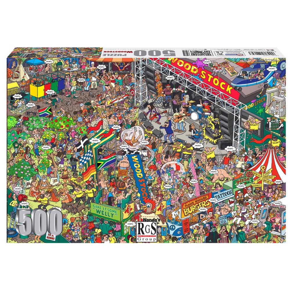 RGS Group Woodstock Jigsaw Puzzle, 500 Piece Buy online at The Nile