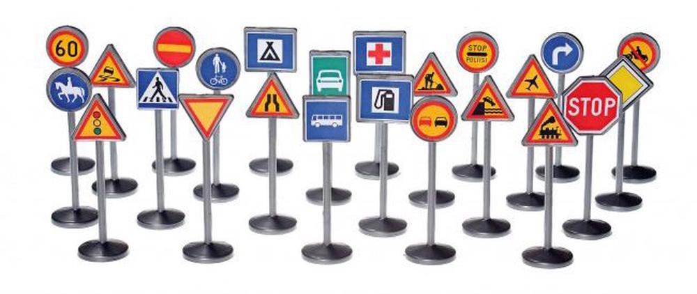 Plasto 24 Piece Traffic Signs | Buy online at The Nile