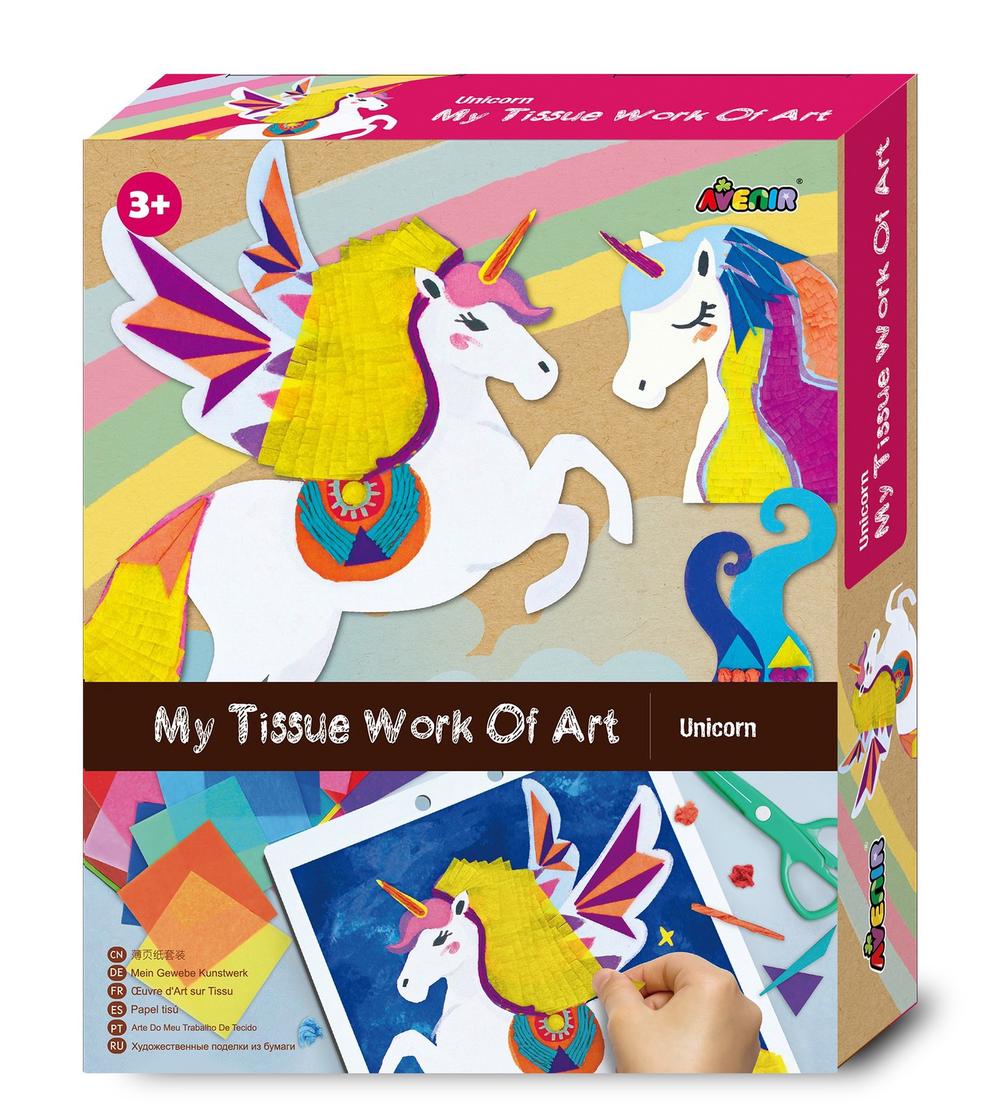 Avenir Tissue Art Craft Kit (Unicorn) Buy online at The Nile