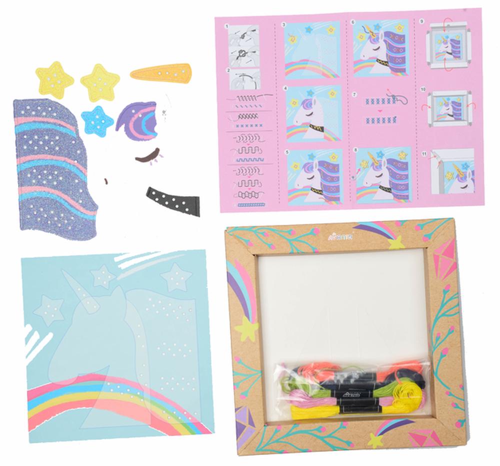 Avenir Cross Stitch Craft Set (Unicorn) Buy online at The Nile