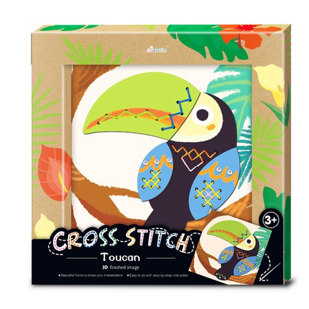 Avenir Cross Stitch Craft Set (Toucan) Buy online at The Nile