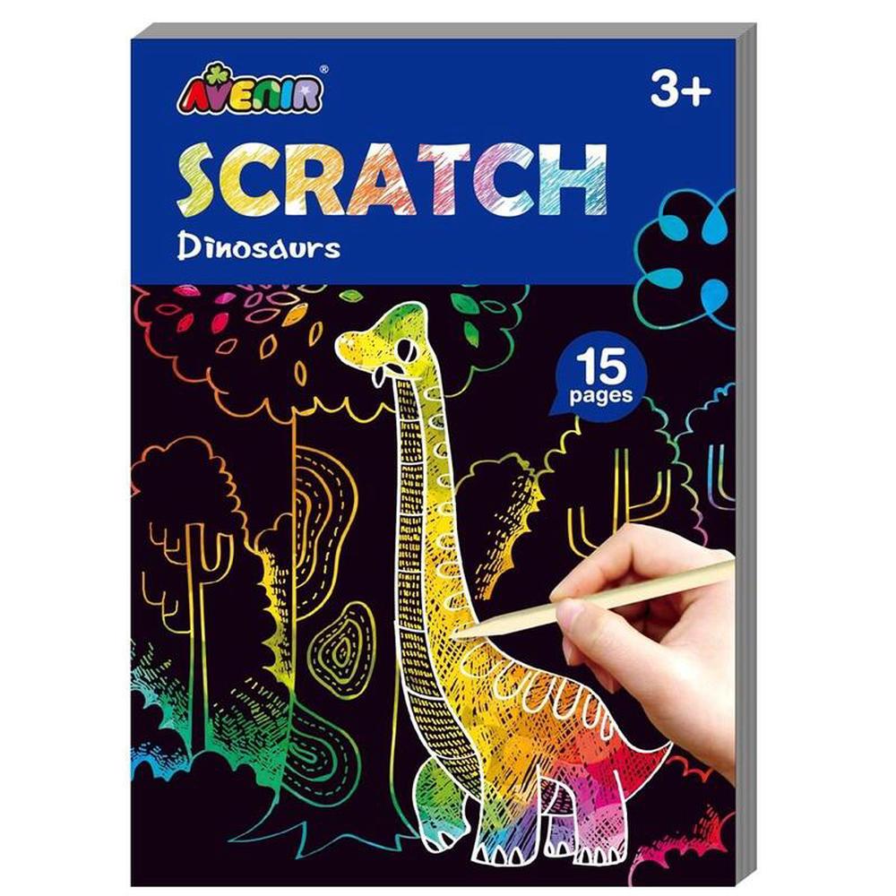 Small Scratch Book - Dinosaurs, 6920773316013