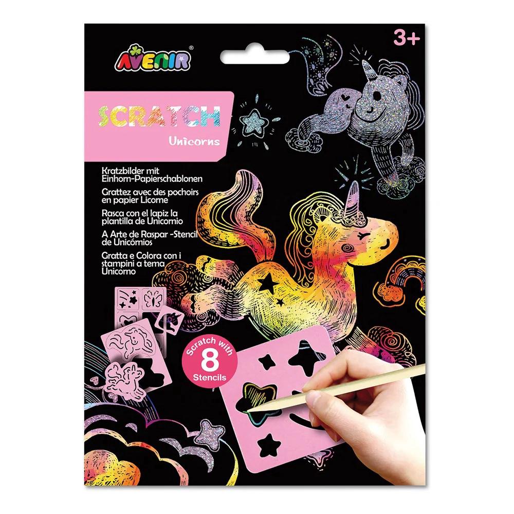 Scratch & Stencil (Unicorns), 6920773318475