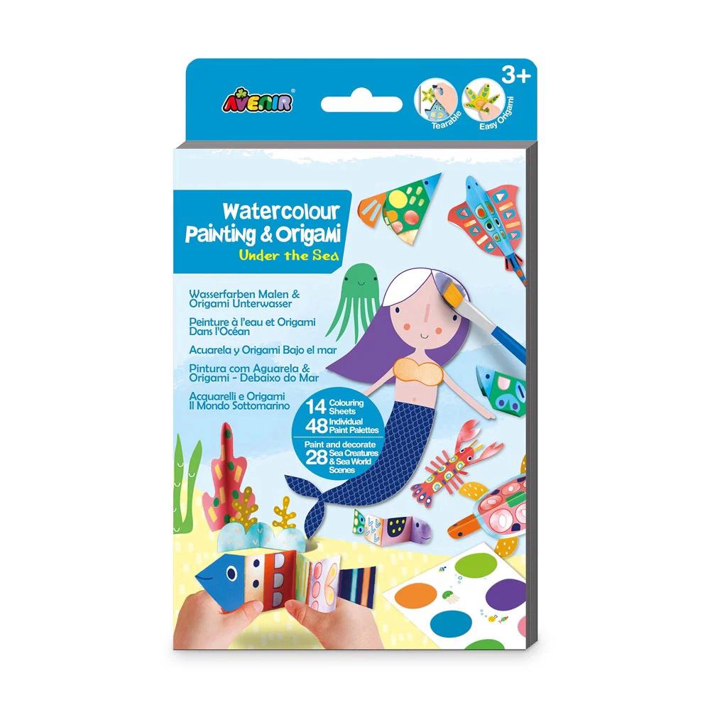 Watercolour Painting & Origami - Under the Sea, 6920773318826