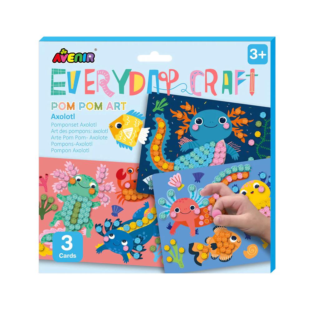 Avenir Everyday Craft - Pom Pom Art Axolotl by Avenir - ISBN: 6920773319595
