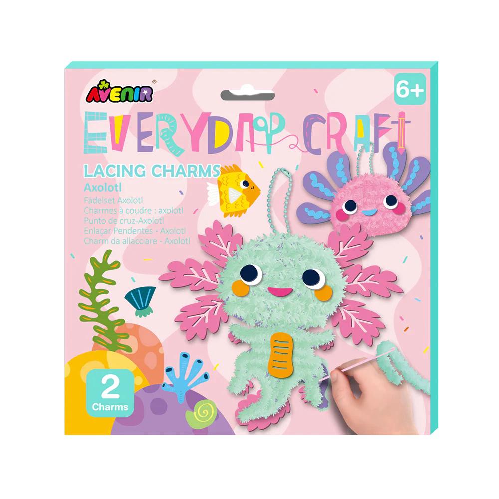 Avenir Everyday Craft - Lacing Charms Axolotl by Avenir - ISBN: 6920773319625