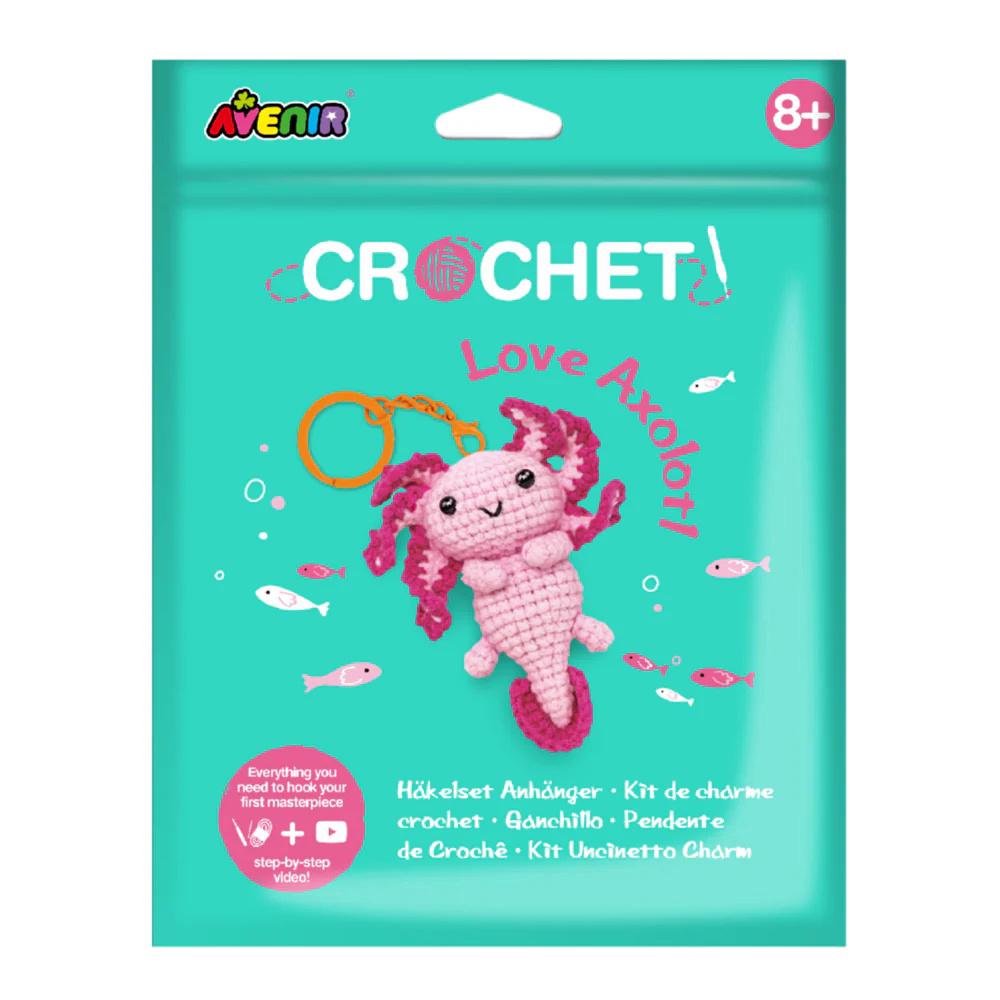 Avenir Crochet Keychain - Love Axolotl by Avenir - ISBN: 6920773319731