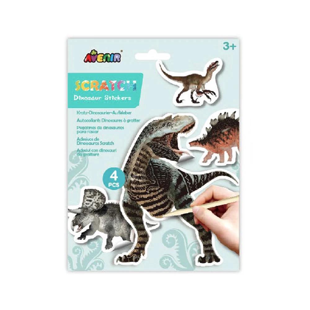 Scratch Stickers (Dinosaur), 6920773320744