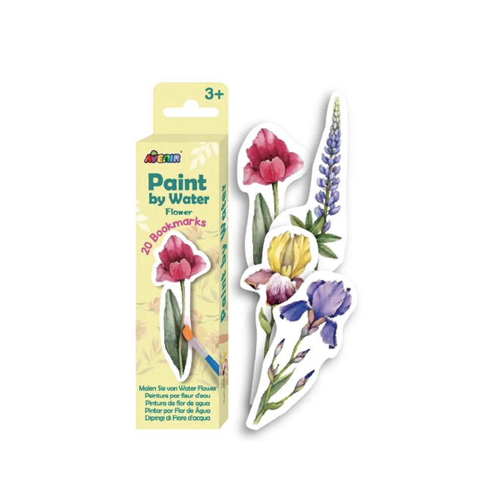 Paint by Water Bookmarks (Flower), 6920773320911