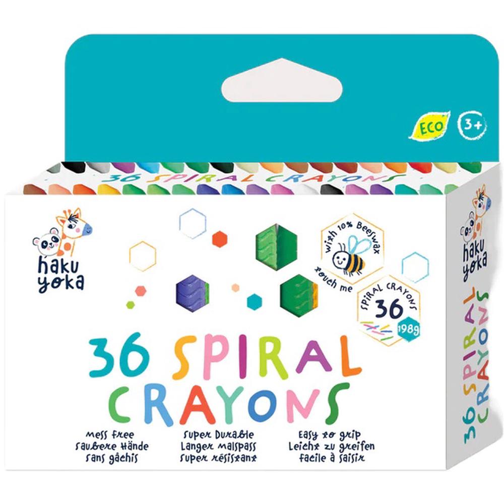 Spiral Crayons 36 Colours, 6920773330804