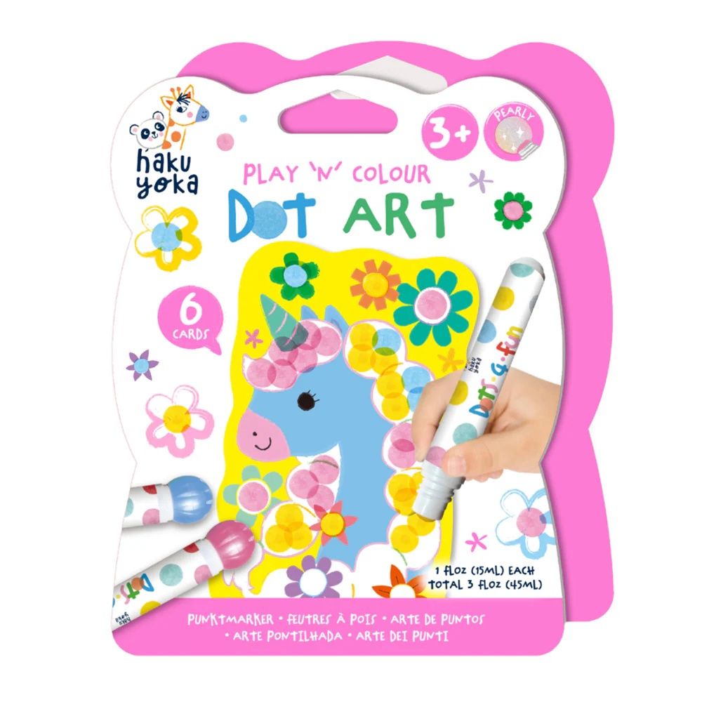 Haku Yoka Play 'N' Colour - Unicorn Dot Art by Haku Yoka - ISBN: 6920773332310