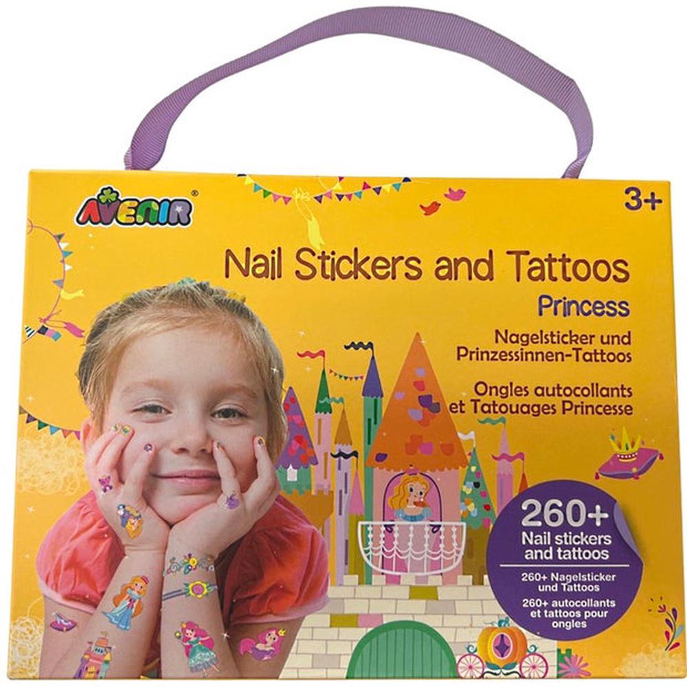 Nail Stickers and Tattoos - Princess, 6920773382063