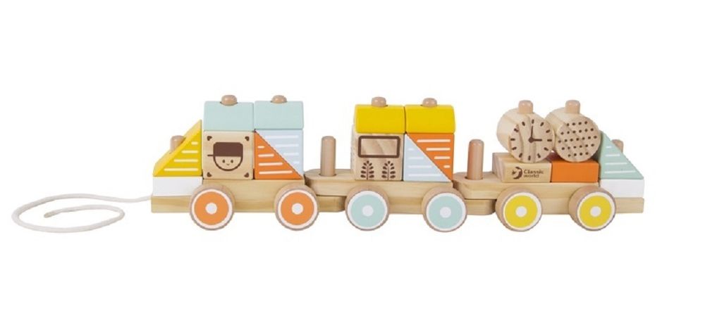 Classic World Pull Train by Classic World - ISBN: 6927049015083