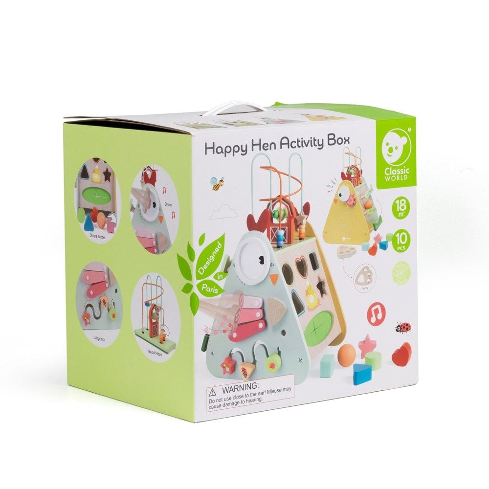 Classic World Happy Hen Activity Box by Classic World - ISBN: 6927049021725
