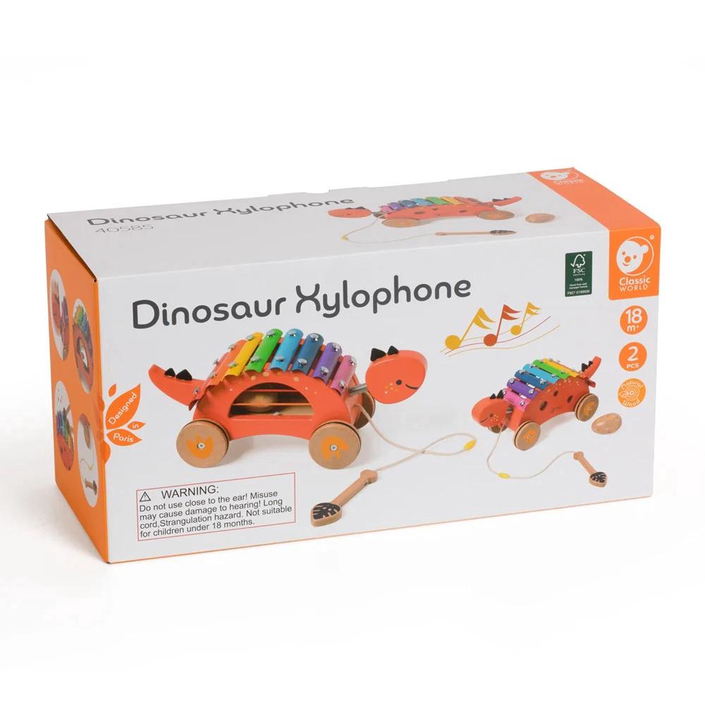 Classic World Dinosaur Xylophone by Classic World - ISBN: 6927049045851