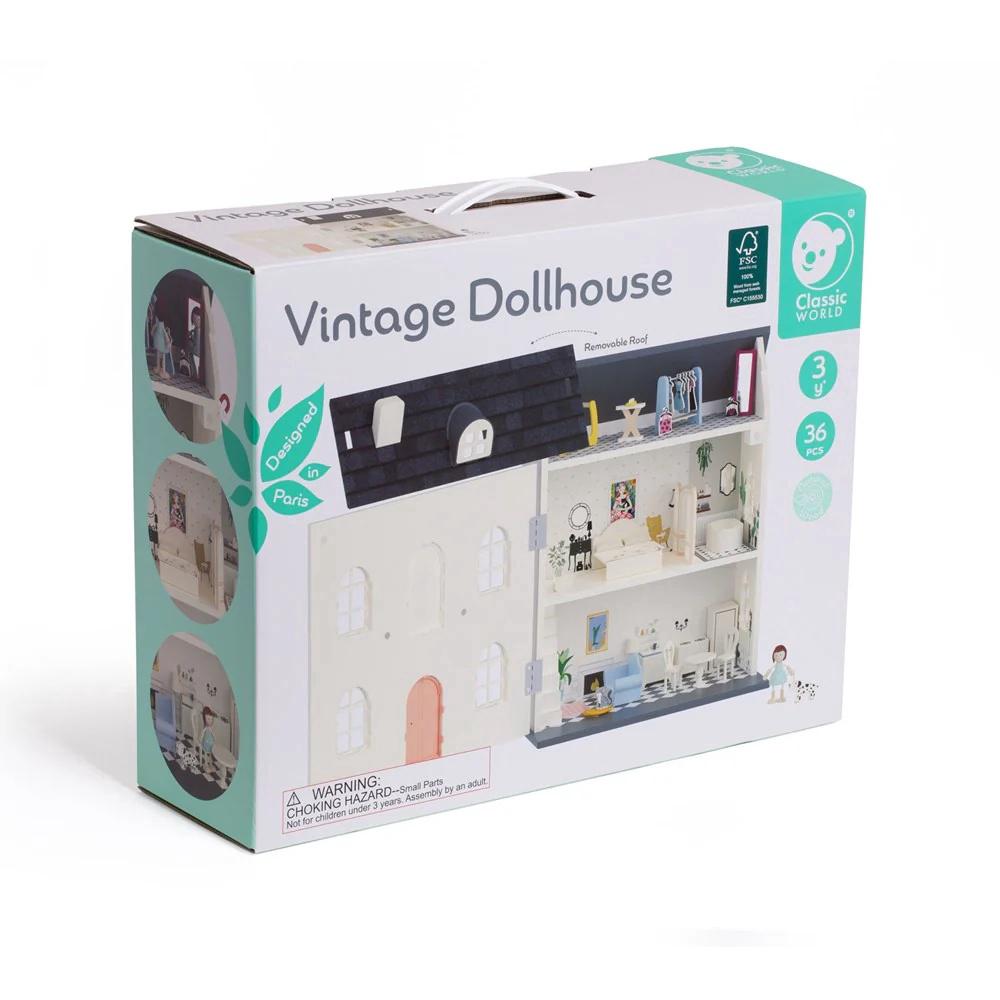 Classic World Vintage Dollhouse, 6927049056208