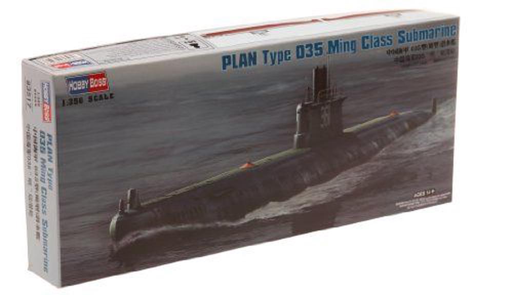 Hobby Boss PLAN Type 035 Ming Class Submarine Boat Model Building Kit ...