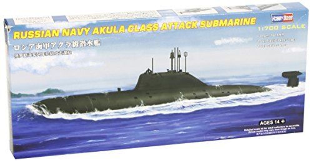 Hobby Boss Russian Navy Akula Class Attack Submarine Boat Model Building Kit by Hobby Boss - ISBN: 6939319270054