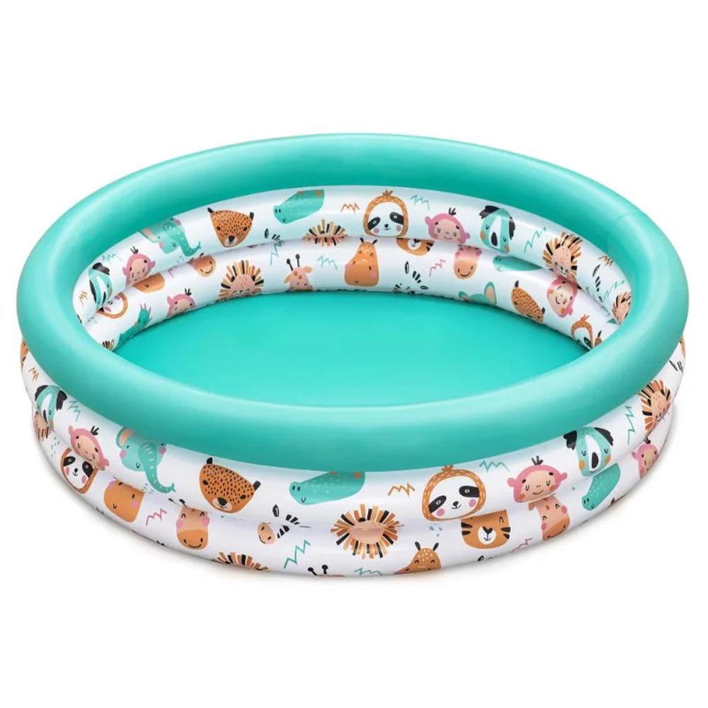 3 Ring Safari Pals Kiddie Pool, 6941607367575