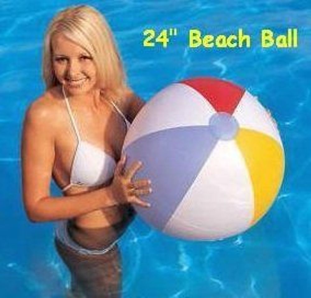 Us Games Beach Ball 24 In. by Us Games - ISBN: 6942138900033