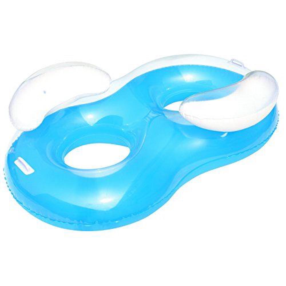 Bestway Toys Domestic Double Ring Float, 74 x 46", 6942138900170