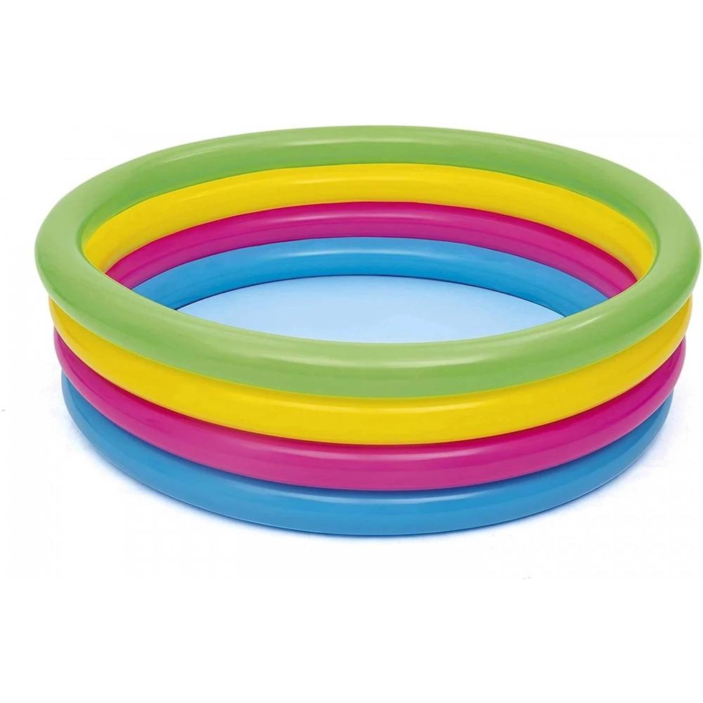 4 Ring Swim Squad Play Pool, 6942138913422