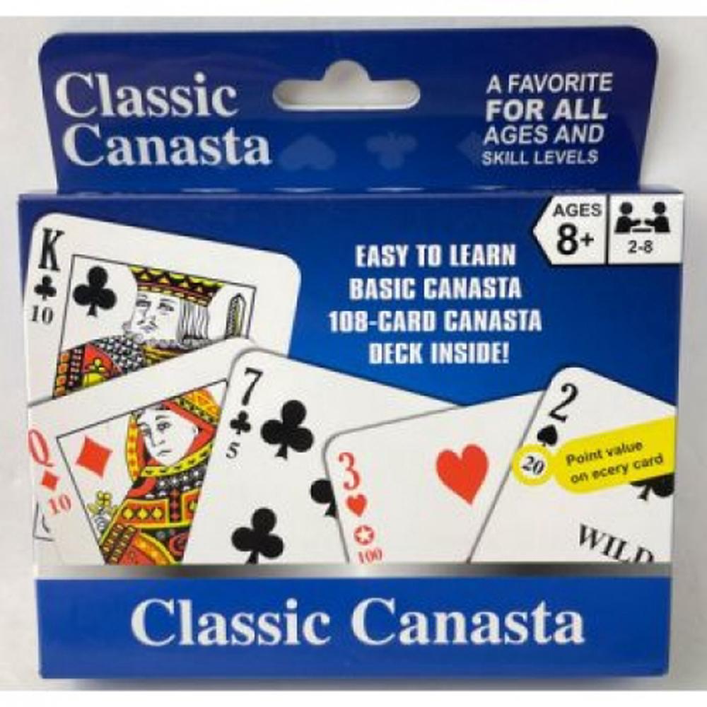 Classic Canasta Playing Card Game with Value Points, 6942381201383