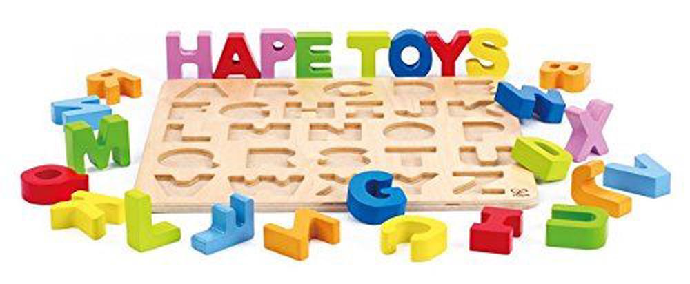 Hape letter hot sale puzzle