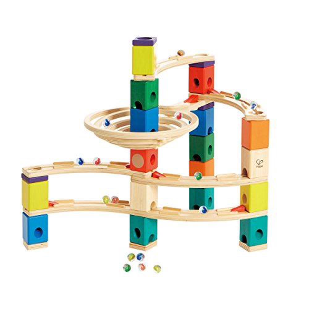 Hape Quadrilla Wooden Marble Run Construction Whirlpool