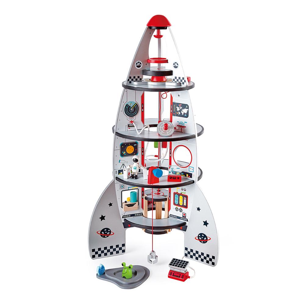 Hape Four-Stage Rocket Ship, 6943478015609