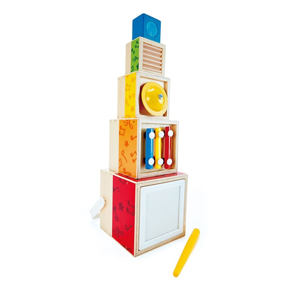 Hape Multi Stacking Music Set, 6pcs by Hape - ISBN: 6943478019010