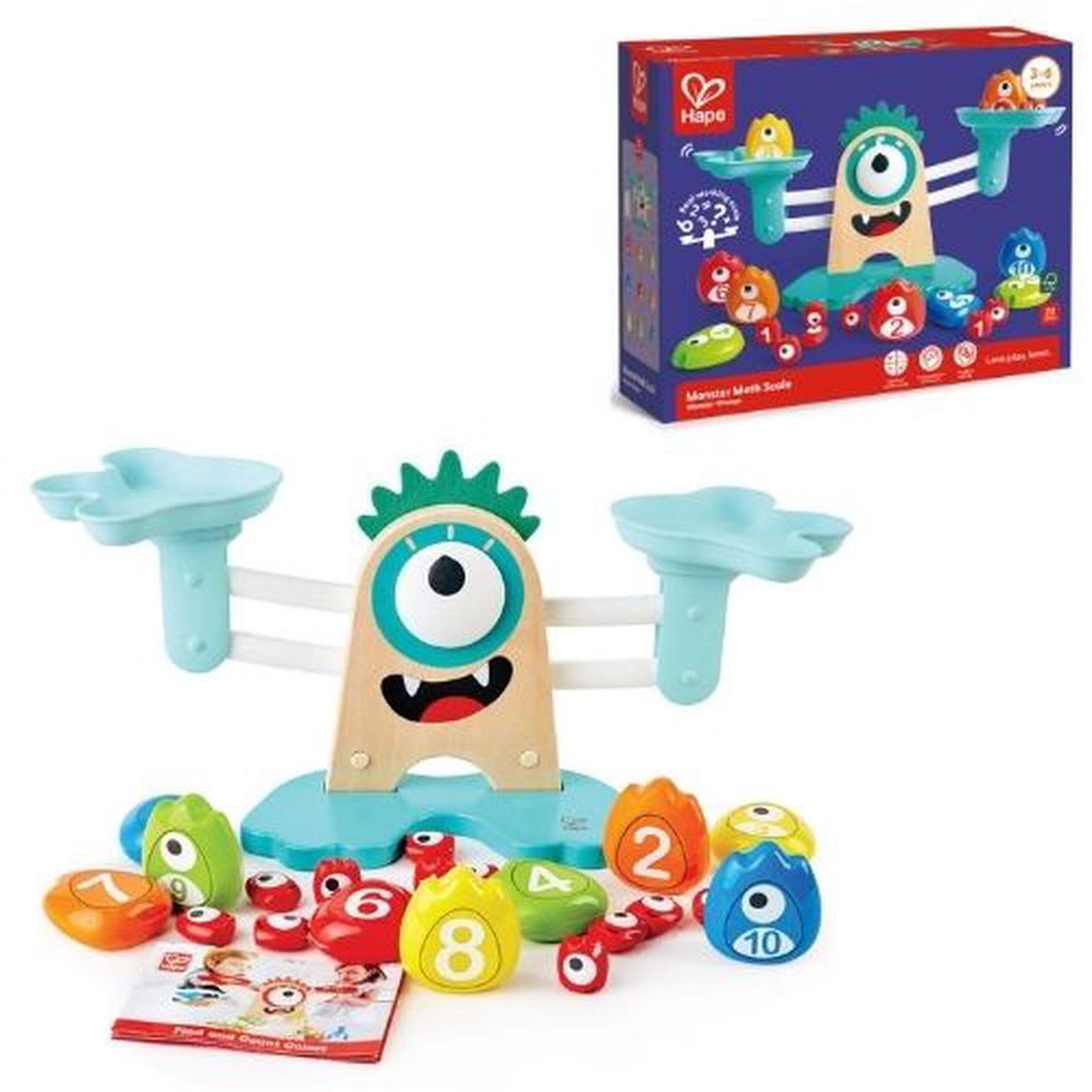Monster Math Scale Hape Monster Math Scale | Buy online at The Nile