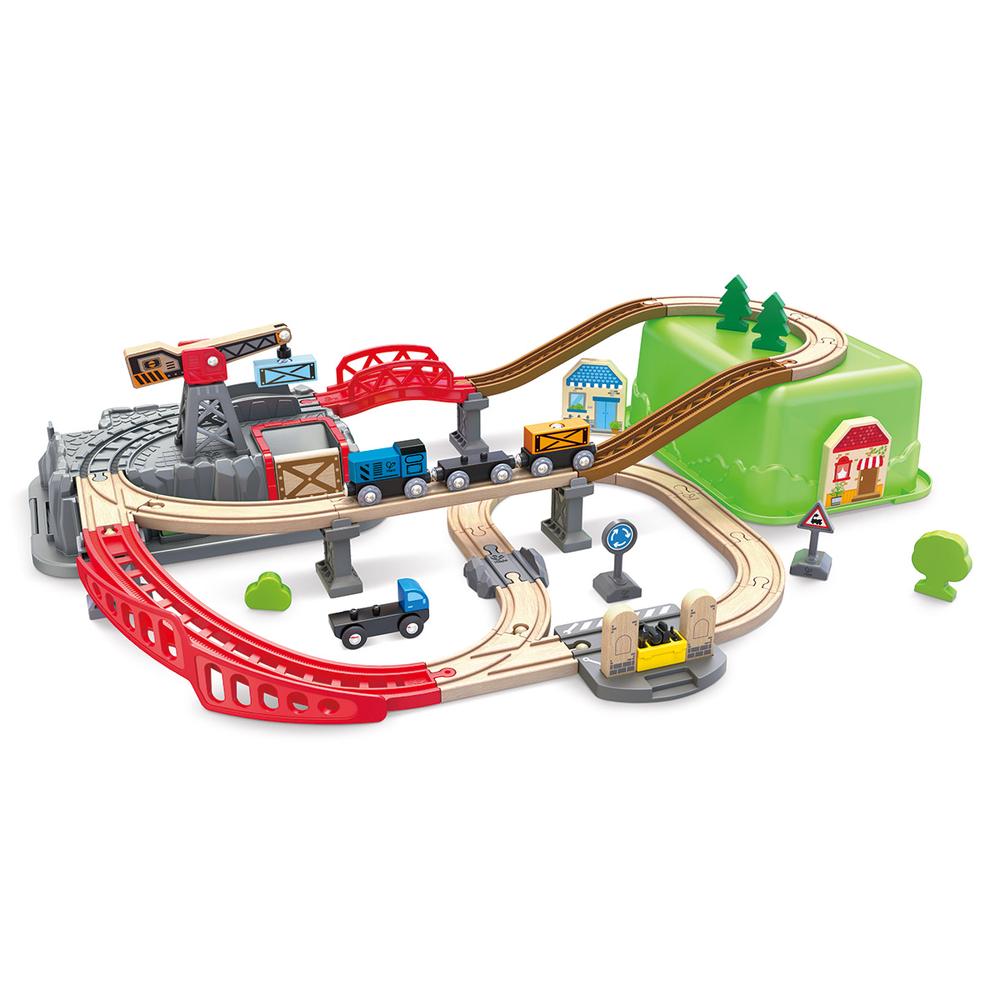 Hape Railway Bucket-Builder-Set | Buy online at The Nile