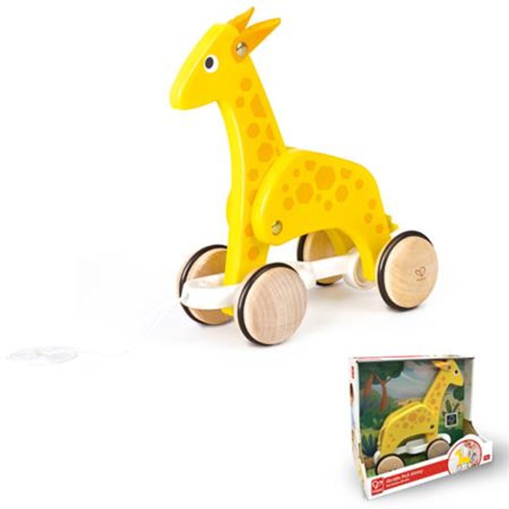 Pull Along Giraffe - Tooky main image 0