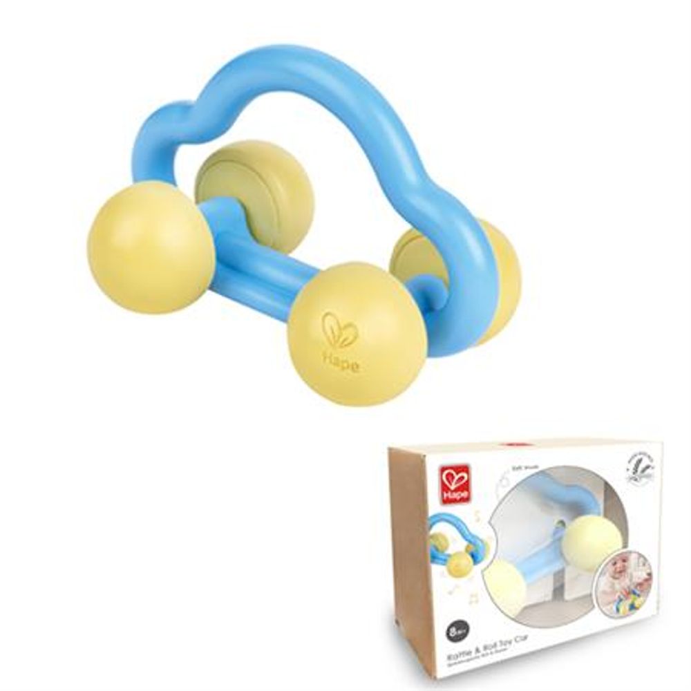 Hape Rattle & Roll Toy Car | Buy online at The Nile